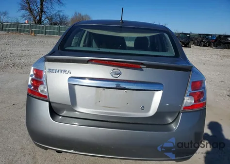 2012 Nissan Sentra 2.0 z USA, uszkodzony, nr VIN 3N1AB6AP9CL671674
